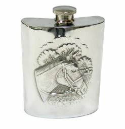 J. Earl And Sons Horse Head Flask Tailgate + Flasks + Merch