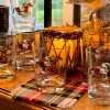 J. Earl & Sons Vintage Horse Racing DOF Glasses - Set 6 Antique + Vintage