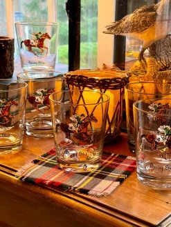 J. Earl & Sons Vintage Horse Racing DOF Glasses - Set 6 Antique + Vintage