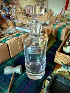 J. Earl & Sons Ranch Water Decanter Tag