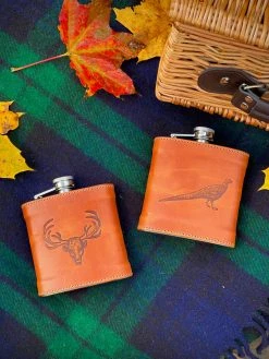 J. Earl & Sons Tailgate + Flasks + Merch Signature Harness Leather Flasks