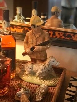 J. Earl & Sons Vintage Hunter + Dog Decanter