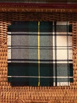 J. Earl & Sons Cocktail Napkins + Bar Towels + Coasters Signature Tartan Cocktail Napkins - Set 4