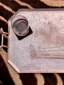 J. Earl & Sons Antique + Vintage Vintage Fox Hunter/ Jumper Tray