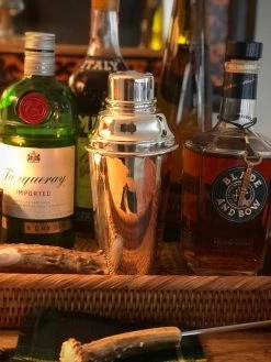 J. Earl & Sons Antique + Vintage Vintage Hotel Silver Cocktail Shaker