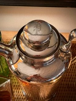 J. Earl & Sons Antique + Vintage Vintage Hammered Silver Cocktail Pitcher