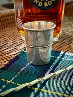 J. Earl & Sons Vintage Sterling Silver Jigger Antique + Vintage