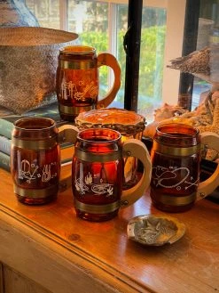 J. Earl & Sons Vintage Ranch Mugs - Set 4