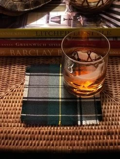 J. Earl & Sons Cocktail Napkins + Bar Towels + Coasters Signature Tartan Cocktail Napkins - Set 4