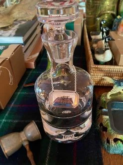 J. Earl & Sons Decanters + Tags Brown Water Decanter Tag