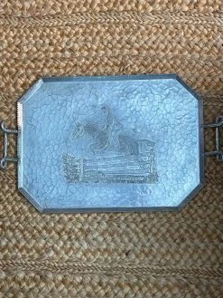 J. Earl & Sons Antique + Vintage Vintage Fox Hunter/ Jumper Tray