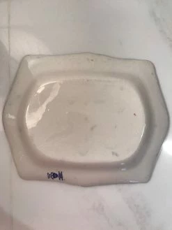 J. Earl & Sons Vintage Blue + White Tray - Large